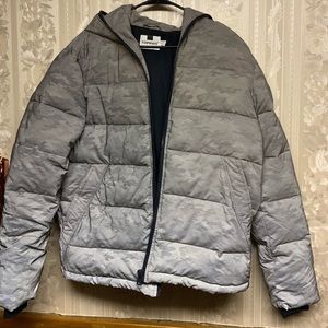 Top man jacket size L reflective